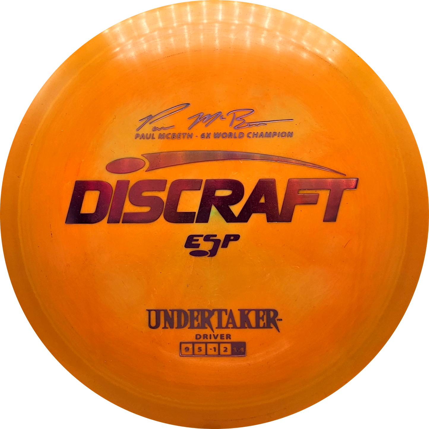 Discraft ESP Undertaker - Paul McBeth 6X Signature Series
