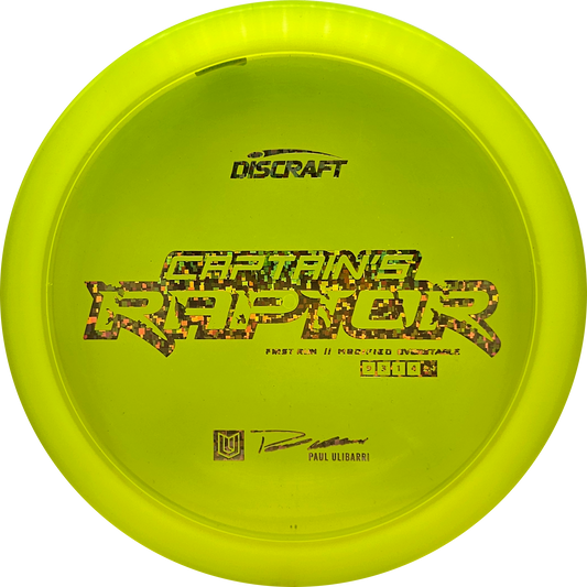 Discraft Z Line First Run Captain's Raptor - Paul Ulibarri - KJ Disc