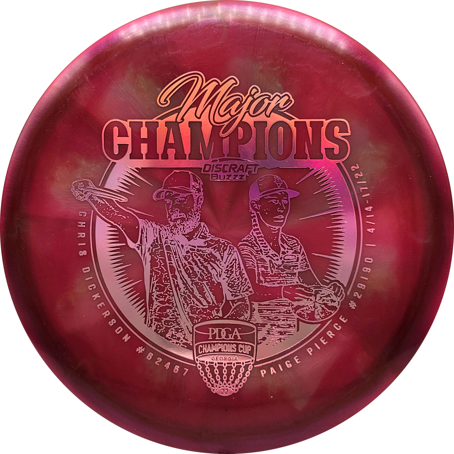 Discraft Special Blend Z Buzzz Major Championship - Limited Edition - KJ Disc