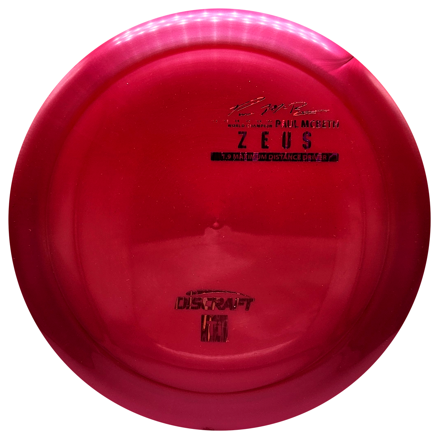 Discraft Titanium Ti Zeus - Paul McBeth - KJ Disc
