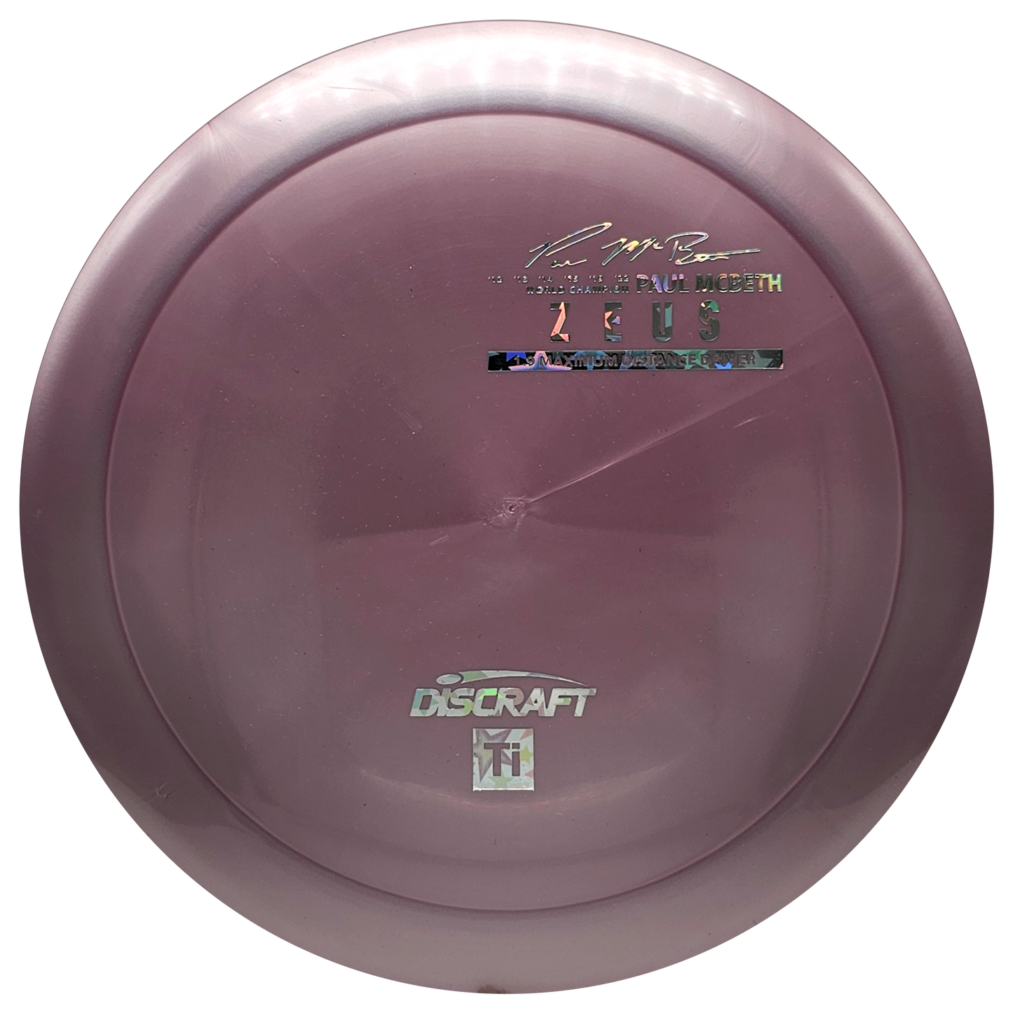 Discraft Titanium Ti Zeus - Paul McBeth - KJ Disc