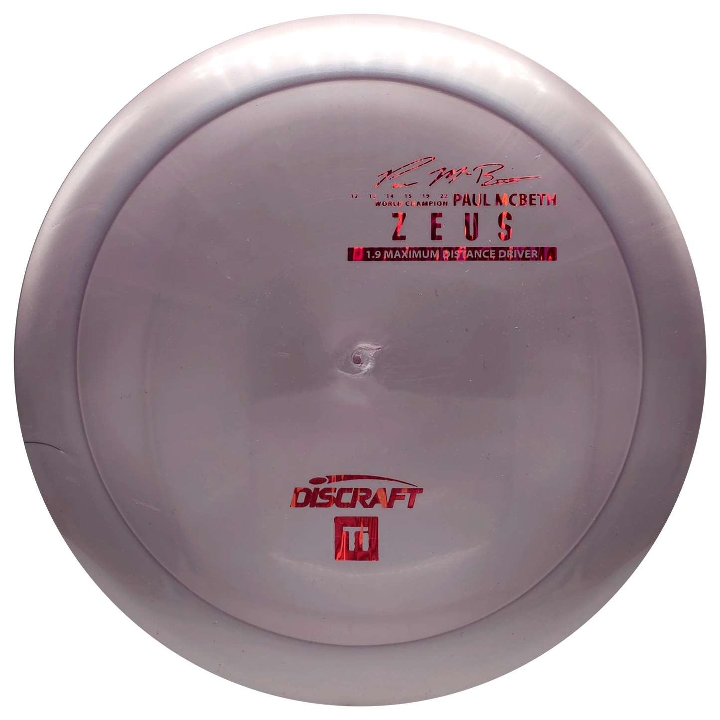 Discraft Titanium Ti Zeus - Paul McBeth - KJ Disc