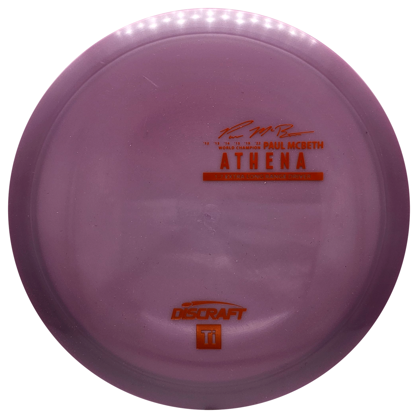 Discraft Titanium Ti Athena - Paul McBeth - KJ Disc