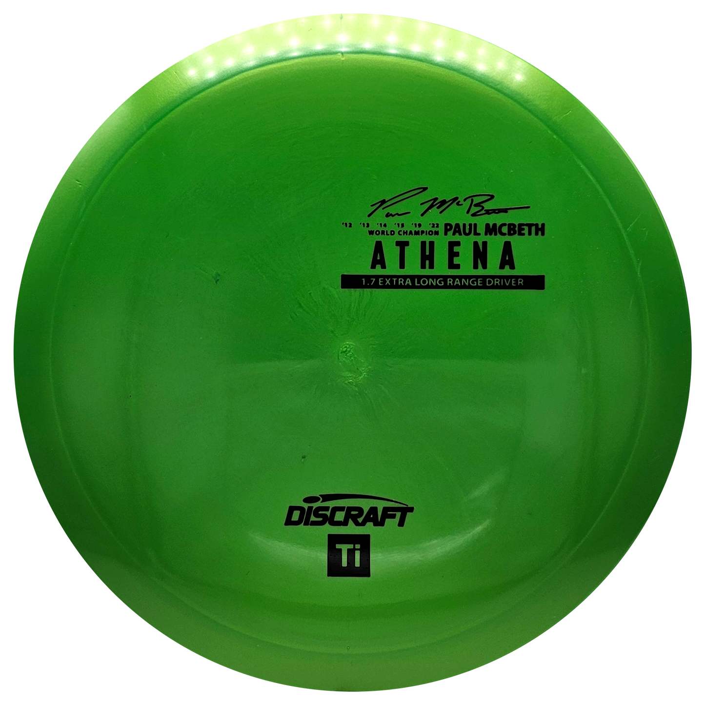 Discraft Titanium Ti Athena - Paul McBeth - KJ Disc