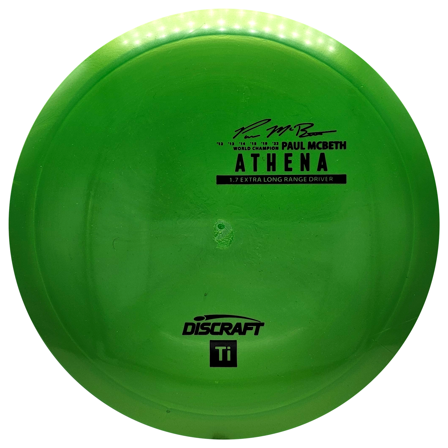 Discraft Titanium Ti Athena - Paul McBeth - KJ Disc