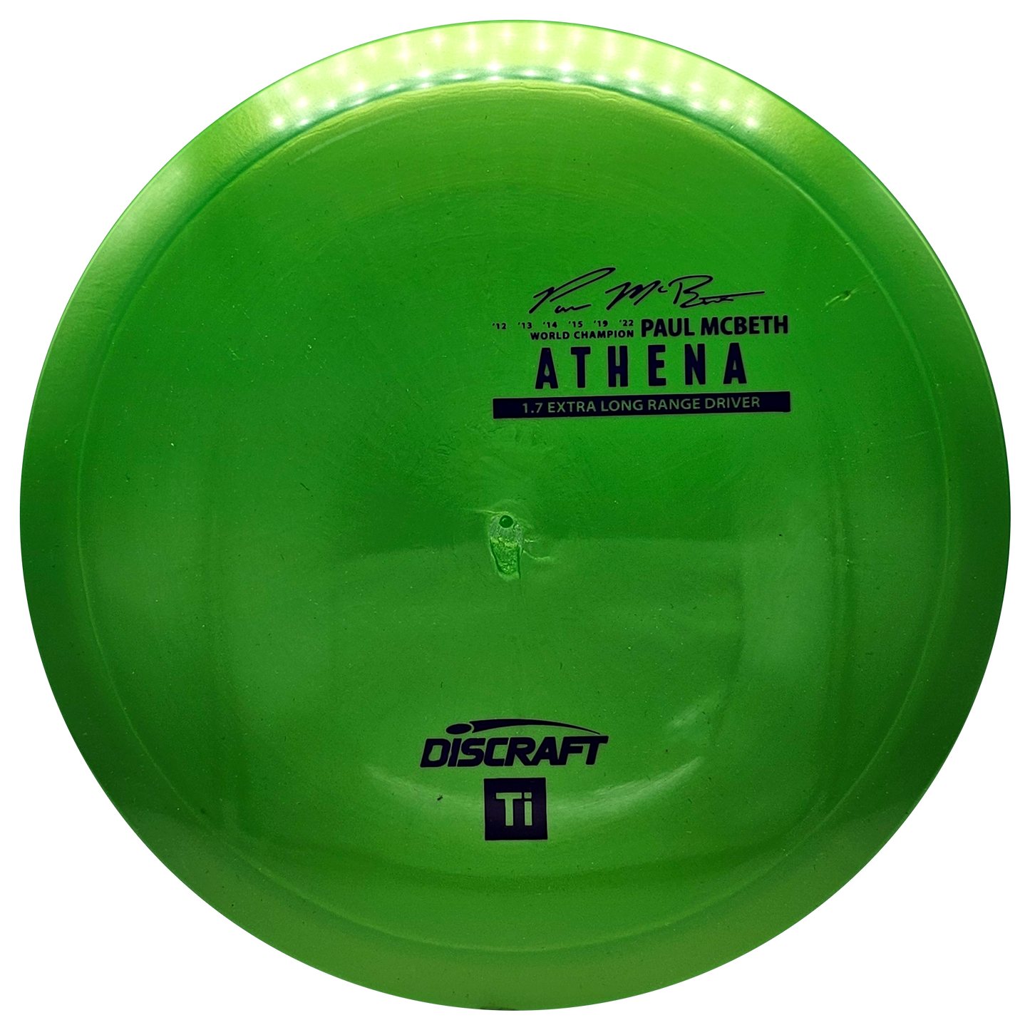 Discraft Titanium Ti Athena - Paul McBeth - KJ Disc