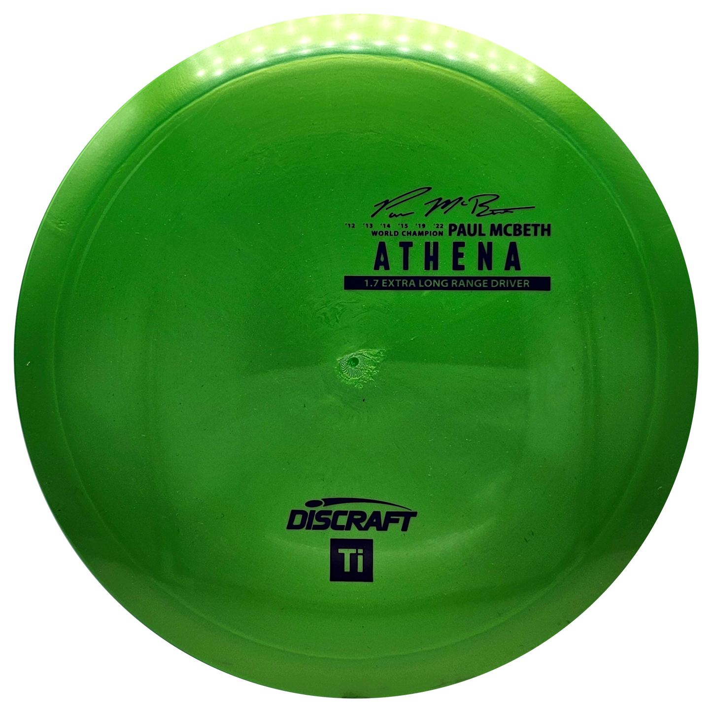Discraft Titanium Ti Athena - Paul McBeth - KJ Disc