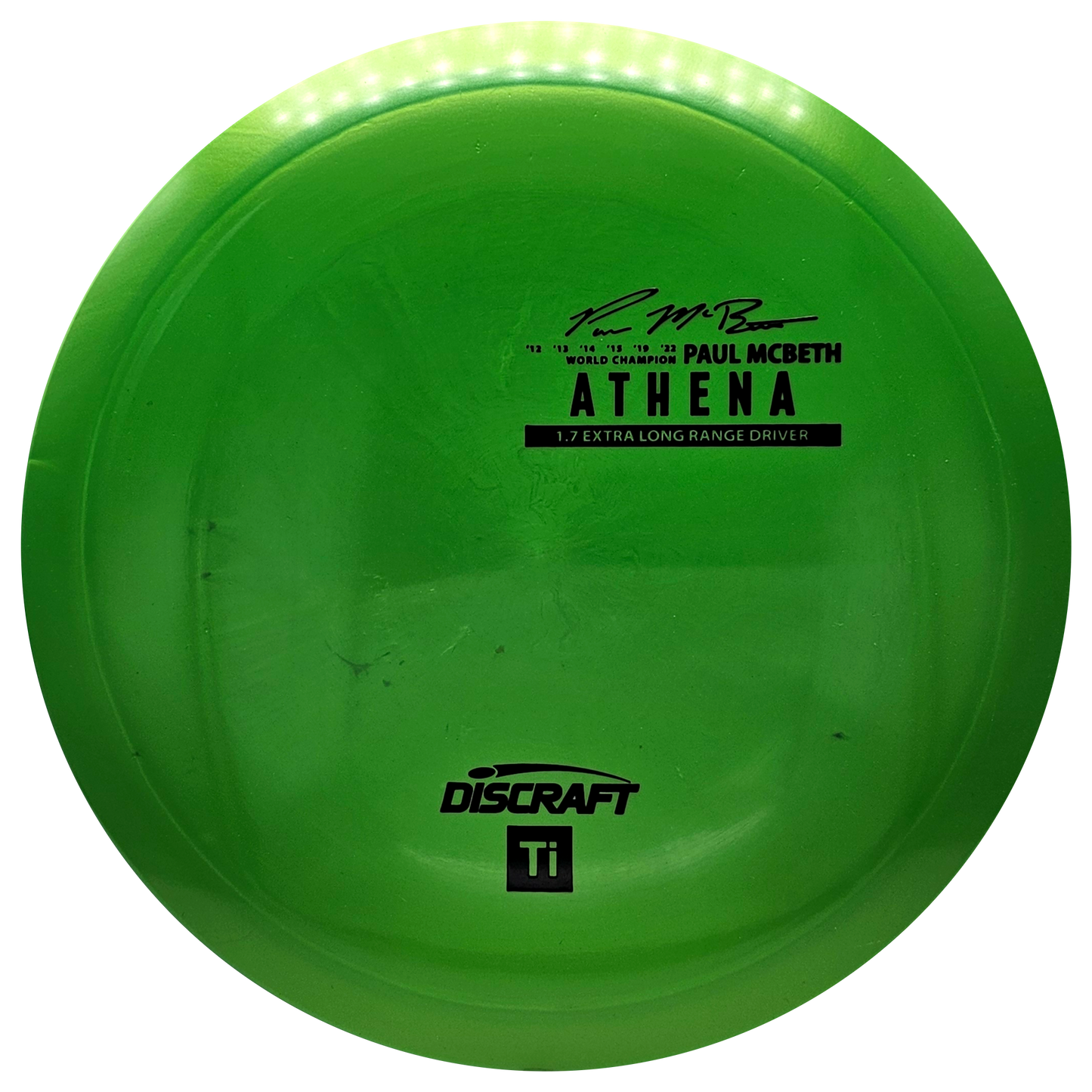 Discraft Titanium Ti Athena - Paul McBeth - KJ Disc