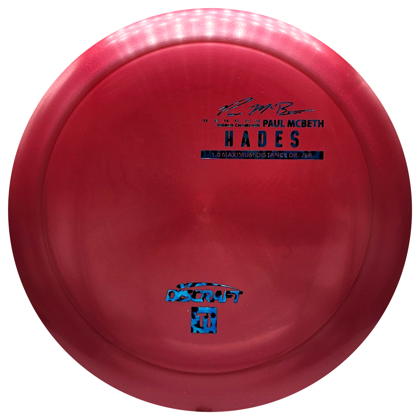 Discraft Titanium Ti Hades - Paul McBeth - KJ Disc