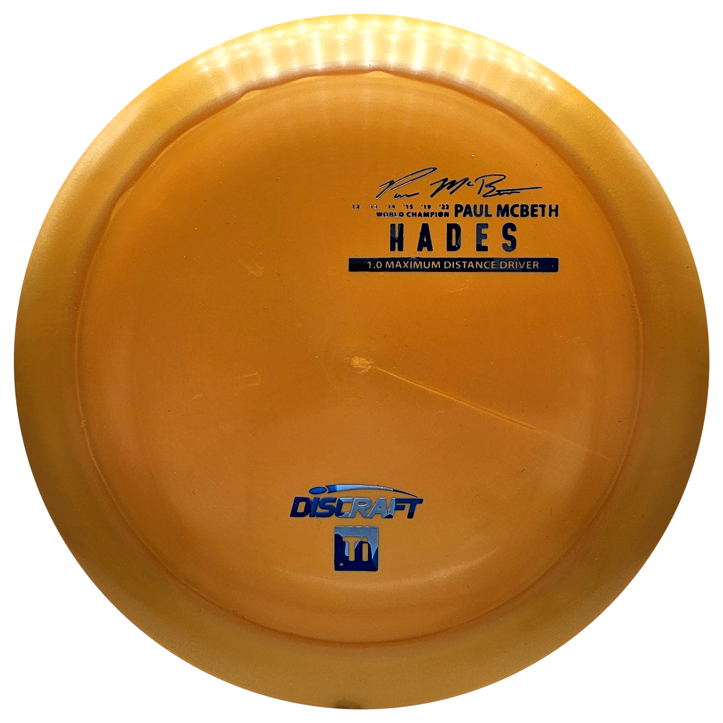 Discraft Titanium Ti Hades - Paul McBeth - KJ Disc