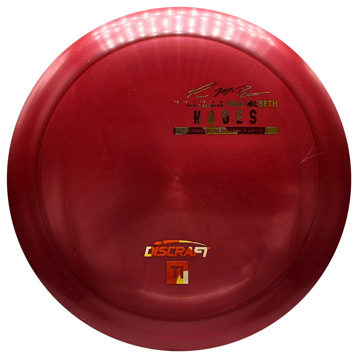 Discraft Titanium Ti Hades - Paul McBeth - KJ Disc