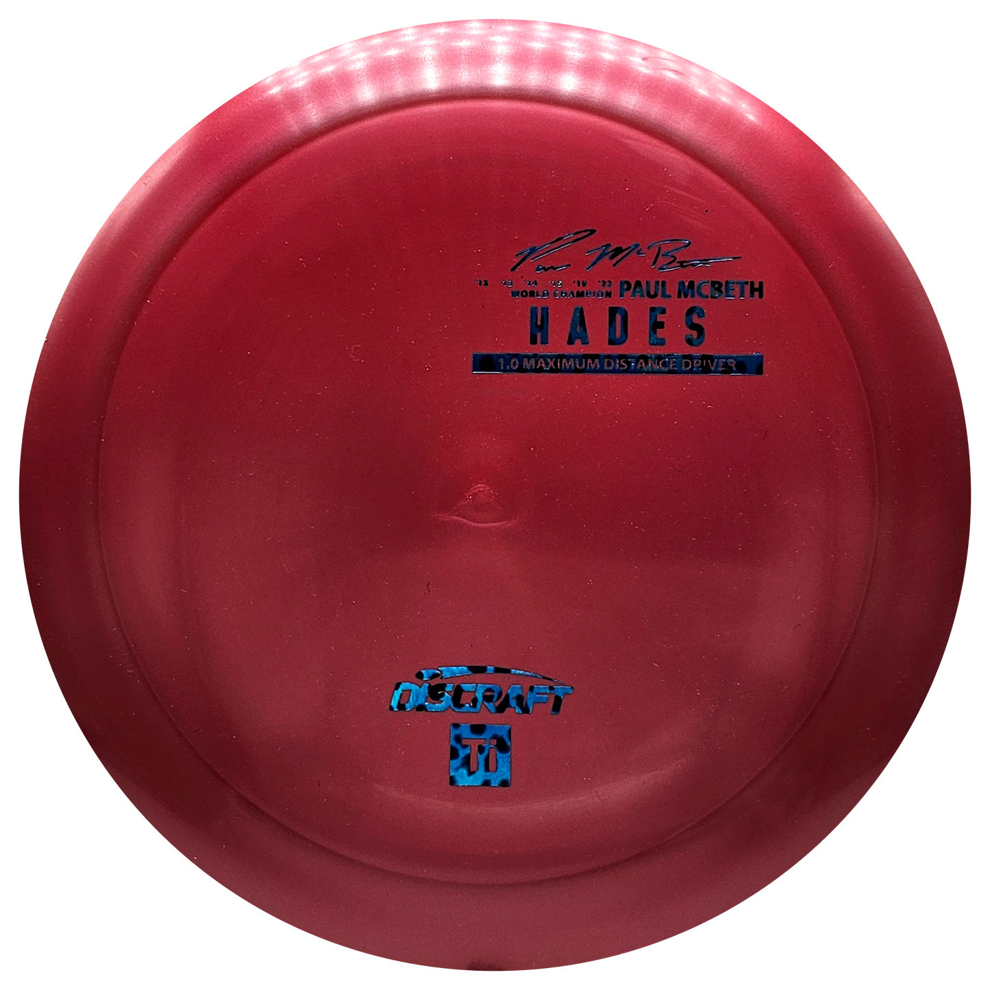 Discraft Titanium Ti Hades - Paul McBeth - KJ Disc