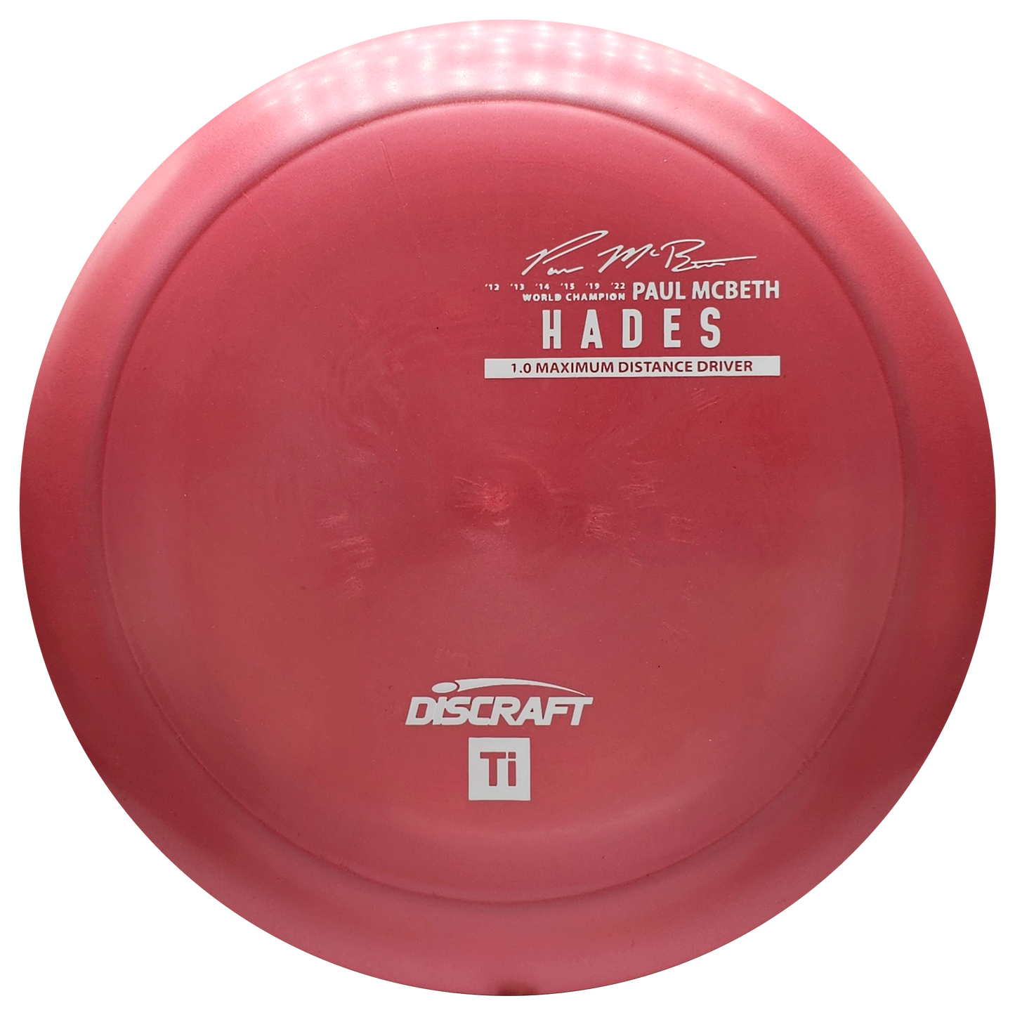 Discraft Titanium Ti Hades - Paul McBeth - KJ Disc