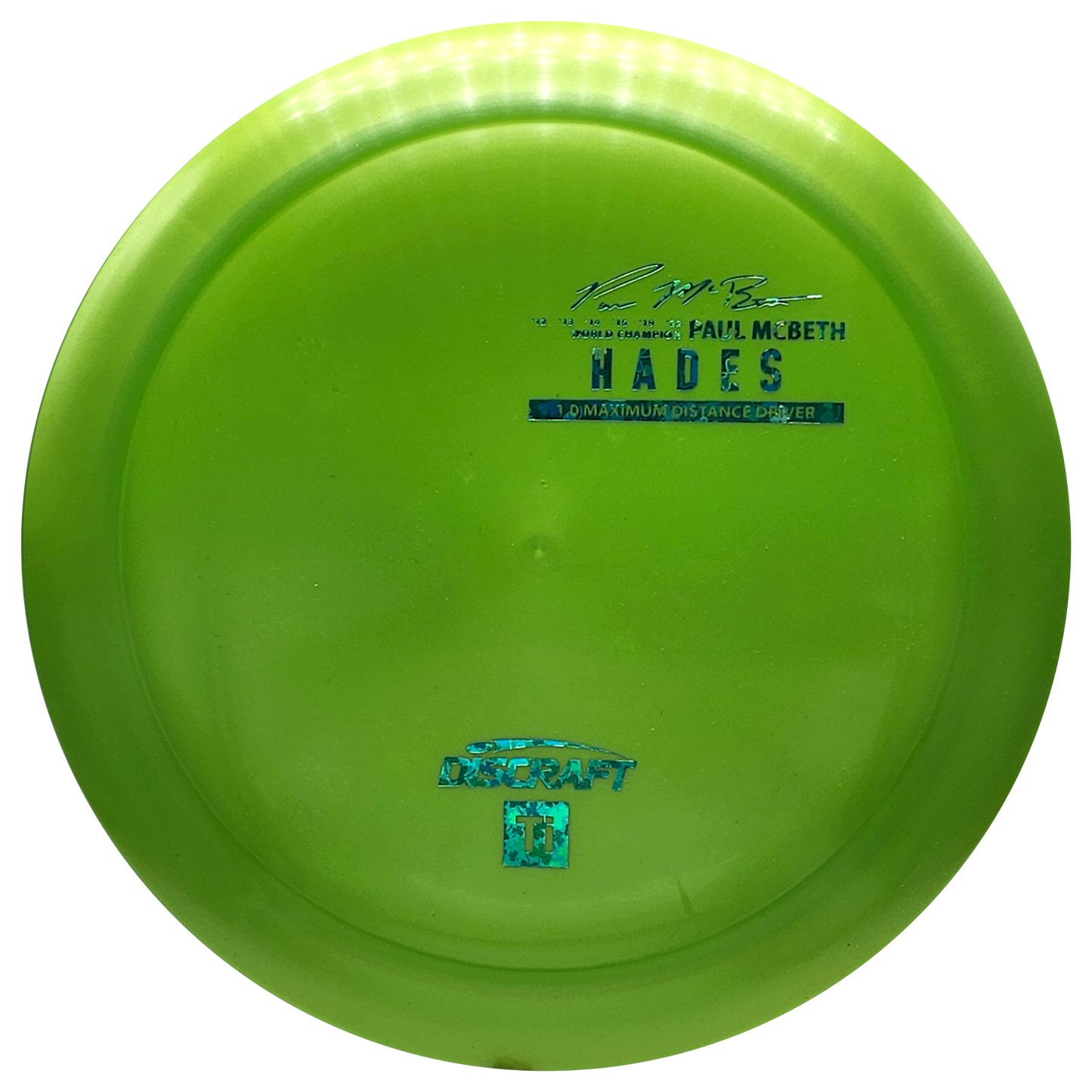 Discraft Titanium Ti Hades - Paul McBeth - KJ Disc