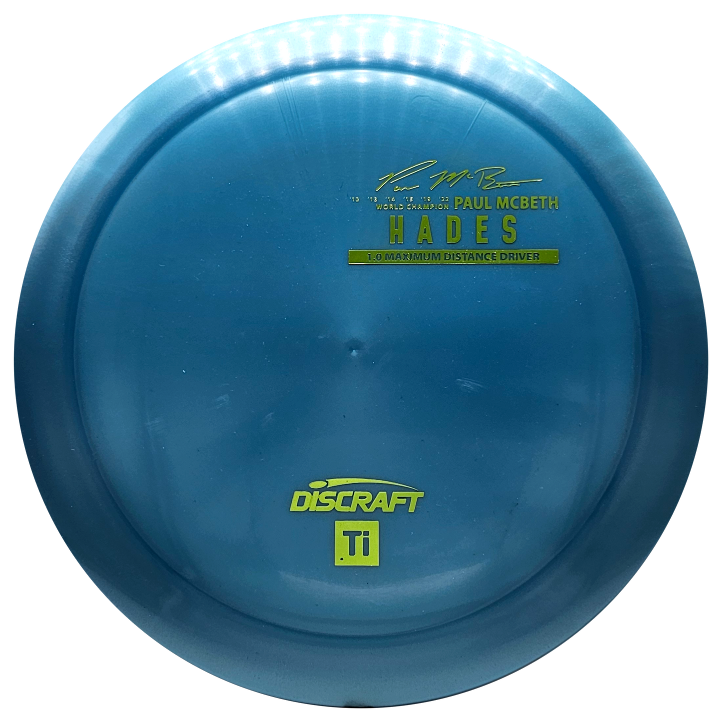 Discraft Titanium Ti Hades - Paul McBeth - KJ Disc