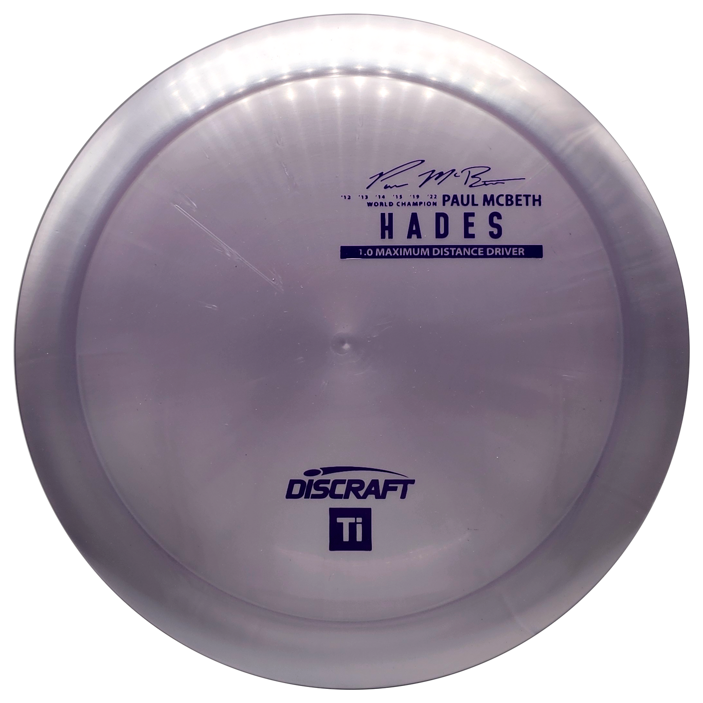 Discraft Titanium Ti Hades - Paul McBeth - KJ Disc