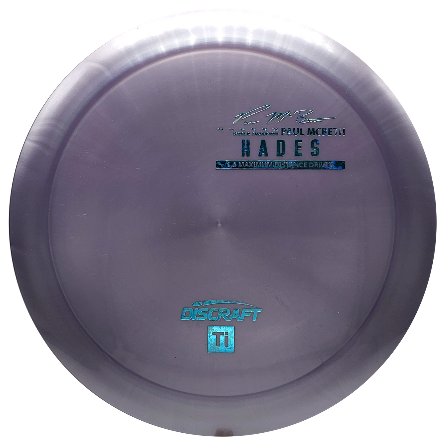 Discraft Titanium Ti Hades - Paul McBeth - KJ Disc