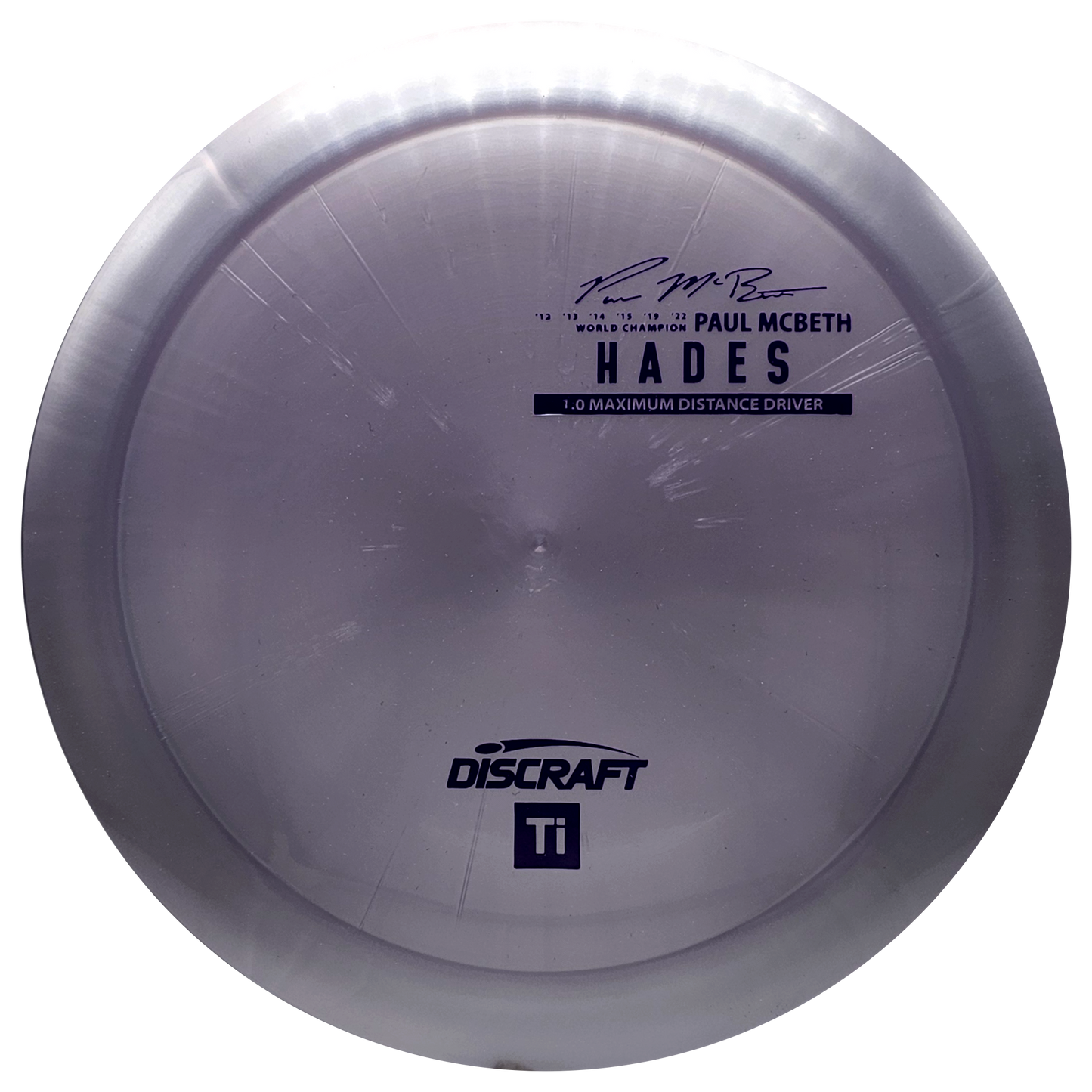 Discraft Titanium Ti Hades - Paul McBeth - KJ Disc
