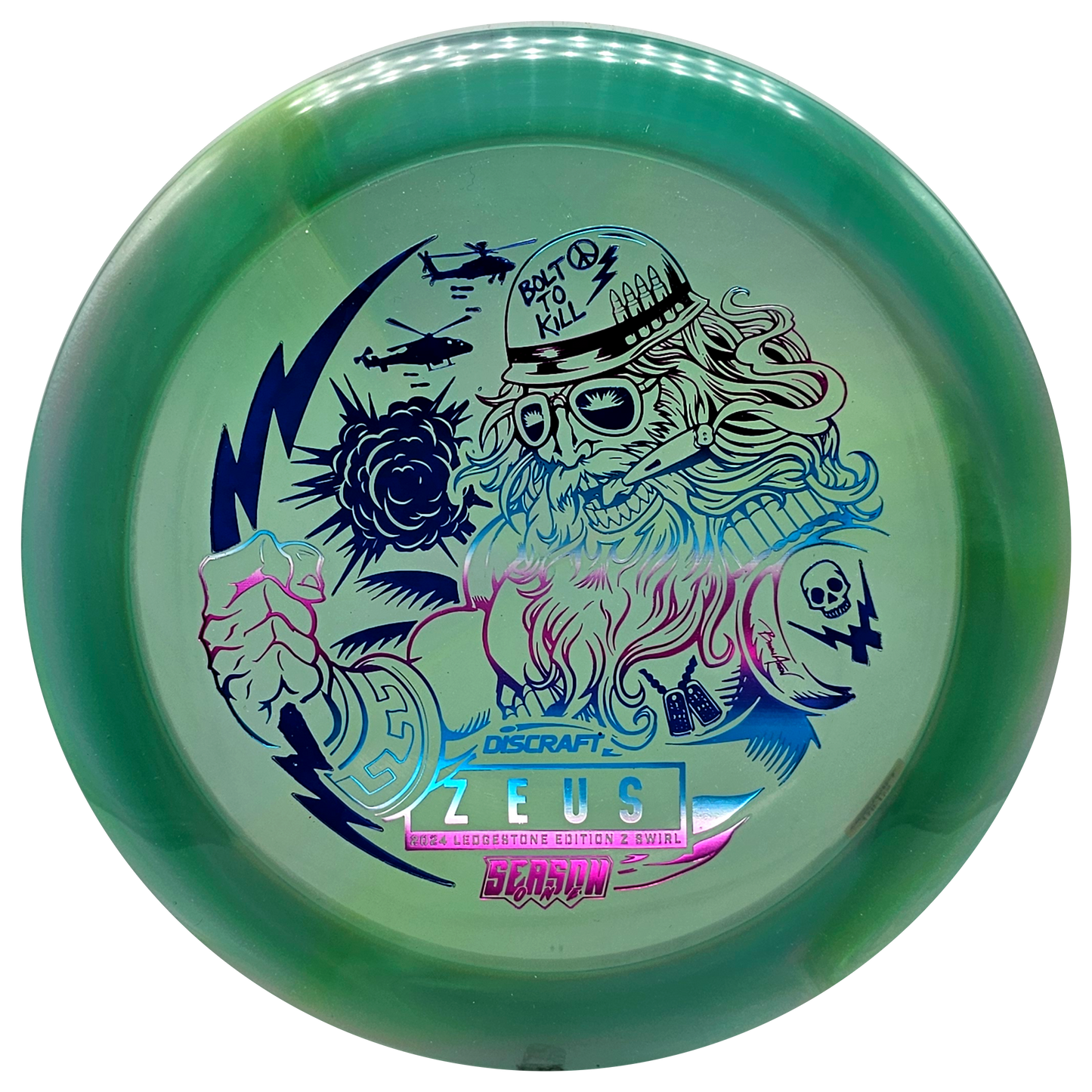 Discraft Season One Z Swirl Zeus - Ledgestone 2024