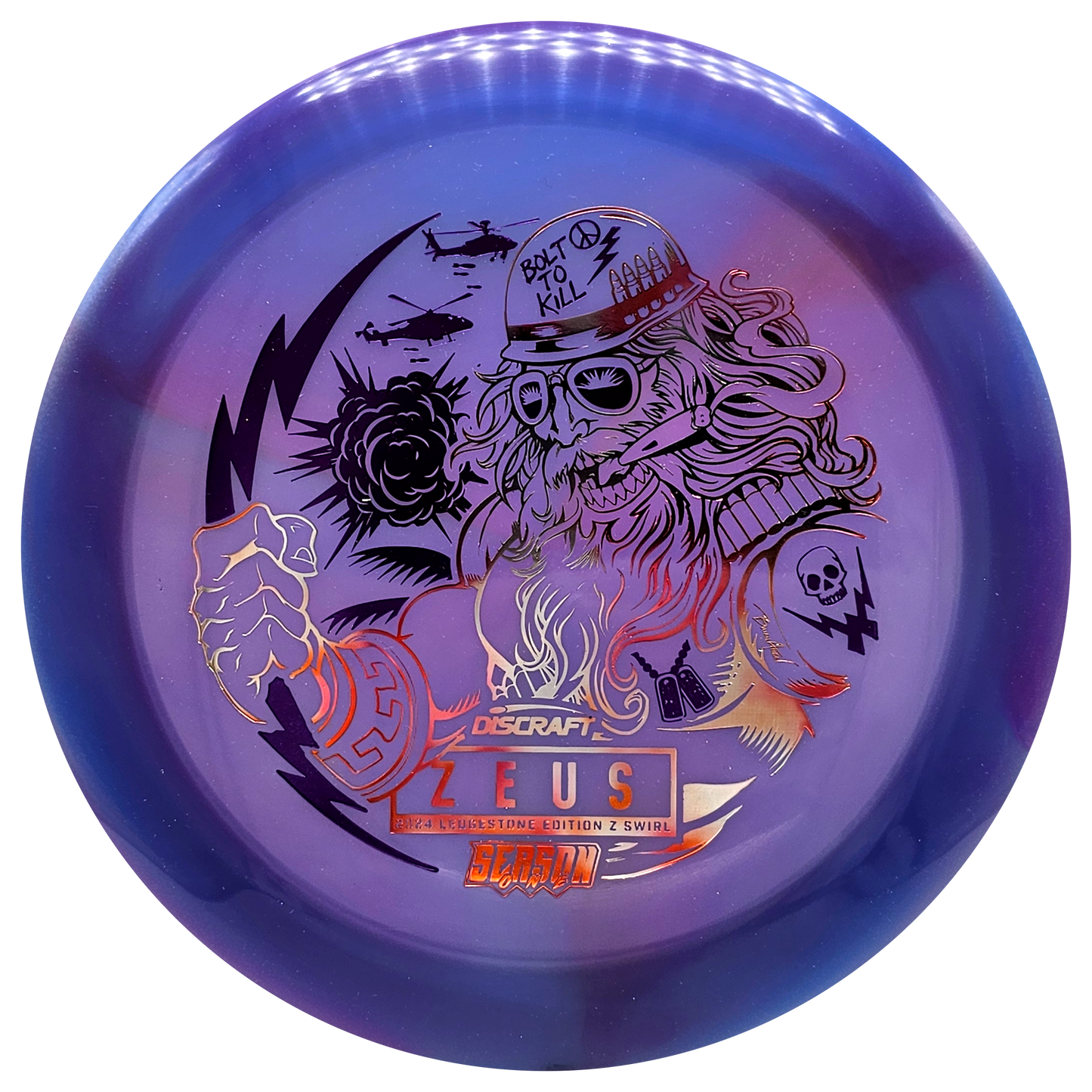 Discraft Season One Z Swirl Zeus - Ledgestone 2024