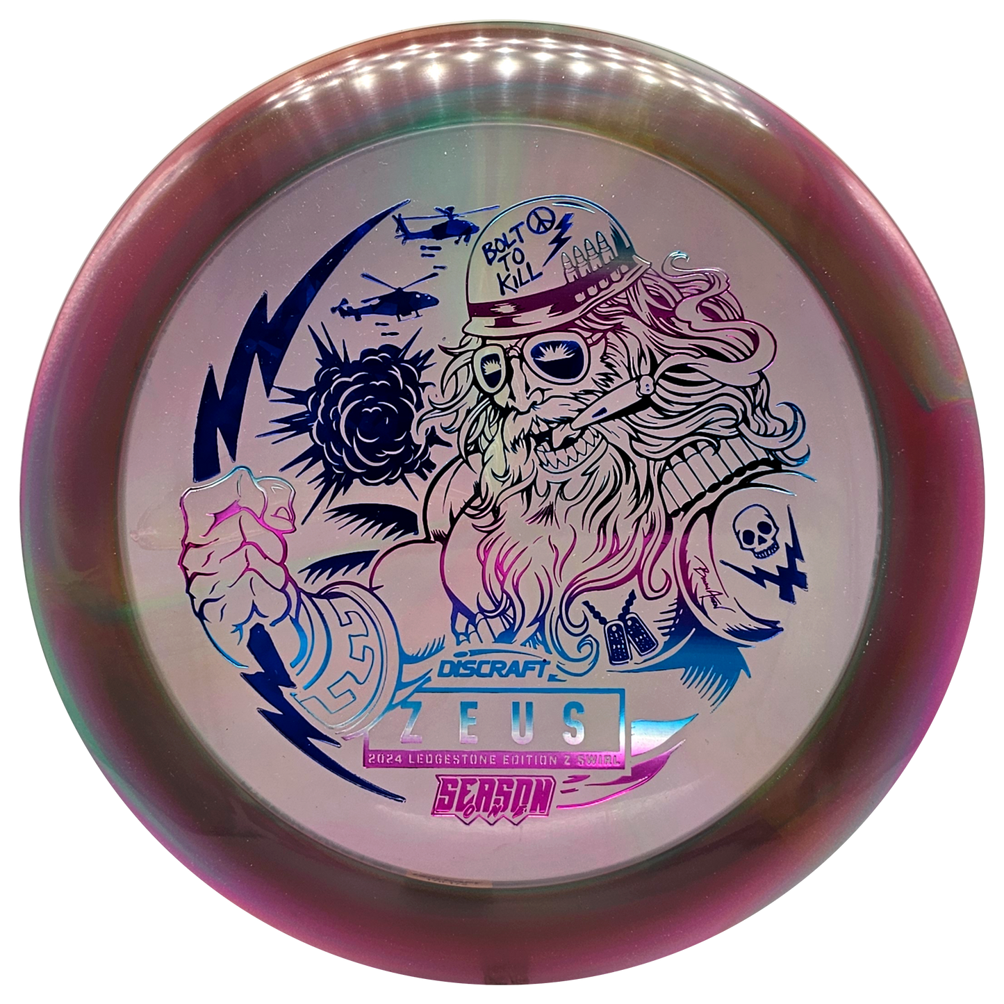 Discraft Season One Z Swirl Zeus - Ledgestone 2024
