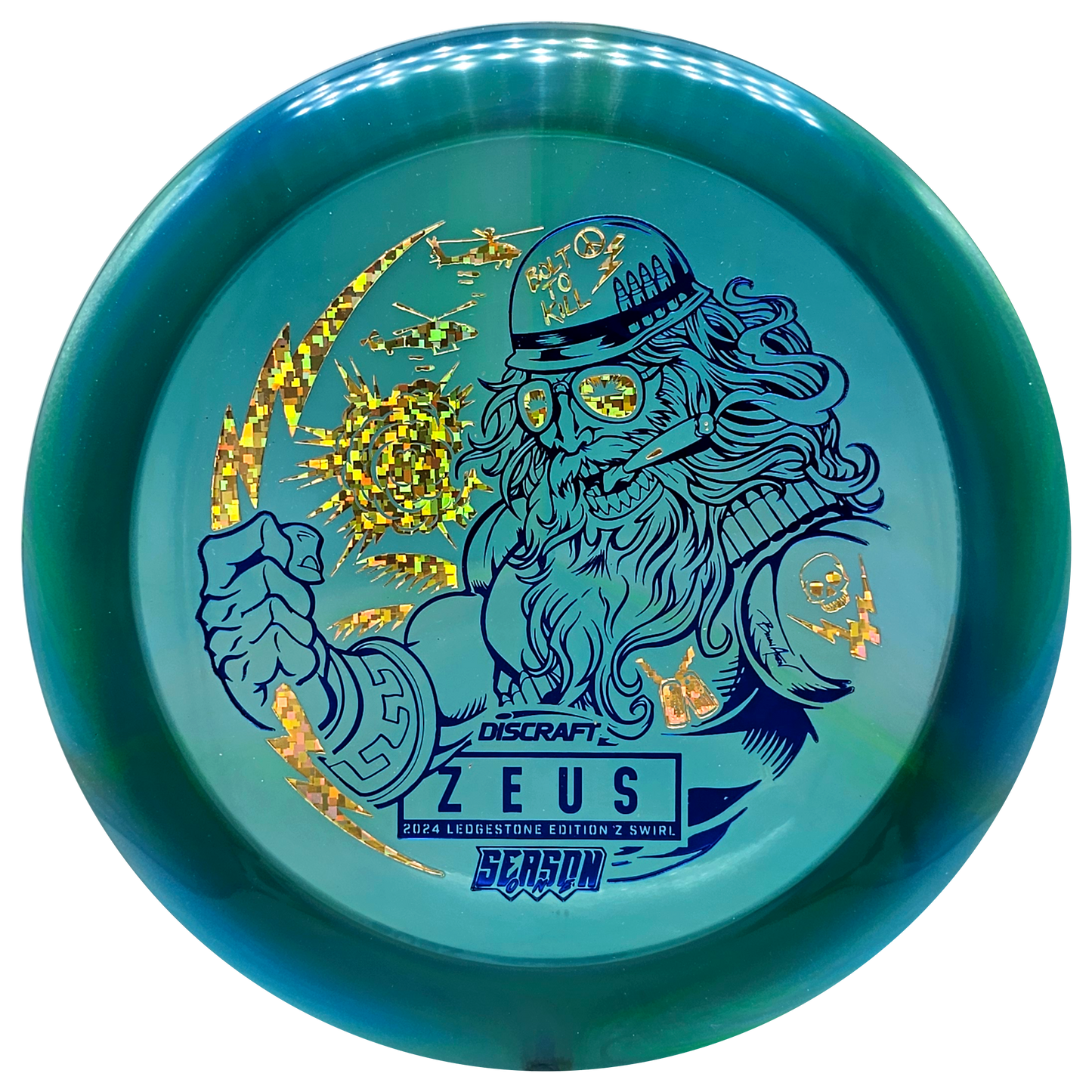 Discraft Season One Z Swirl Zeus - Ledgestone 2024