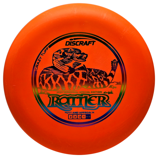Discraft Special Edition Crazy Tuff Rattler - Memorial 2024 - KJ Disc