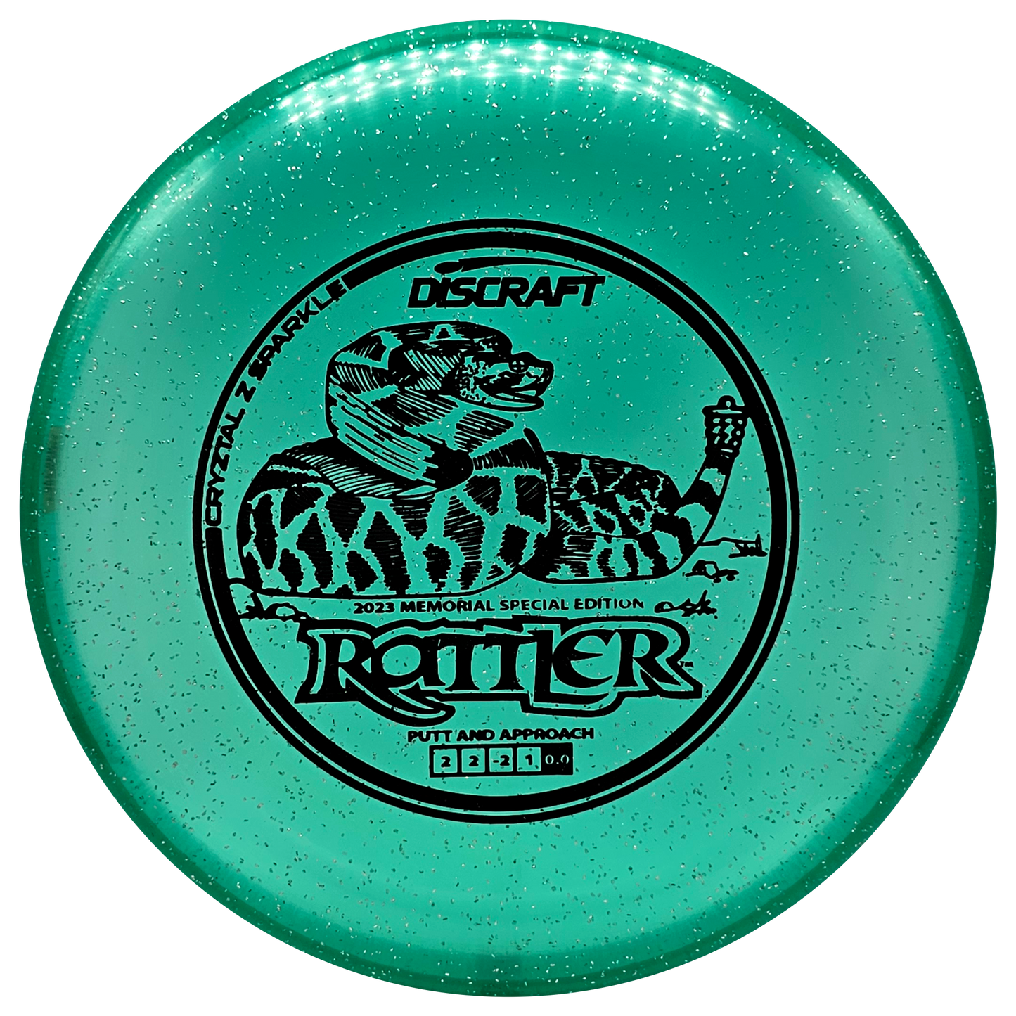 Discraft Special Edition CryZtal Z Sparkle Rattler - Memorial 2024 - KJ Disc