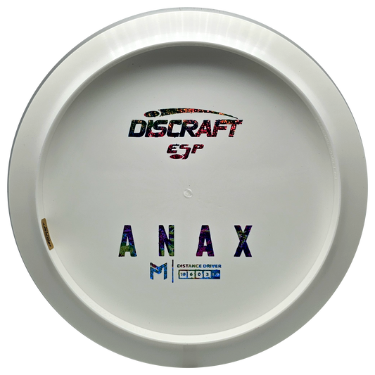 Discraft White ESP Anax Bottom Stamp - KJ Disc