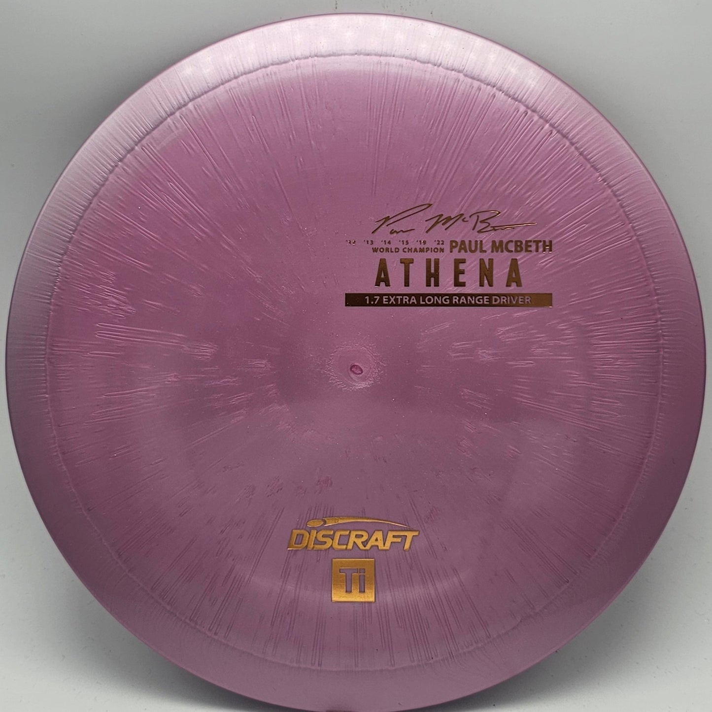 Discraft Titanium Ti Athena - Paul McBeth - KJ Disc