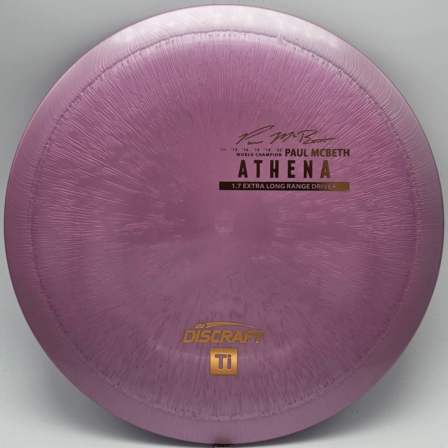Discraft Titanium Ti Athena - Paul McBeth - KJ Disc
