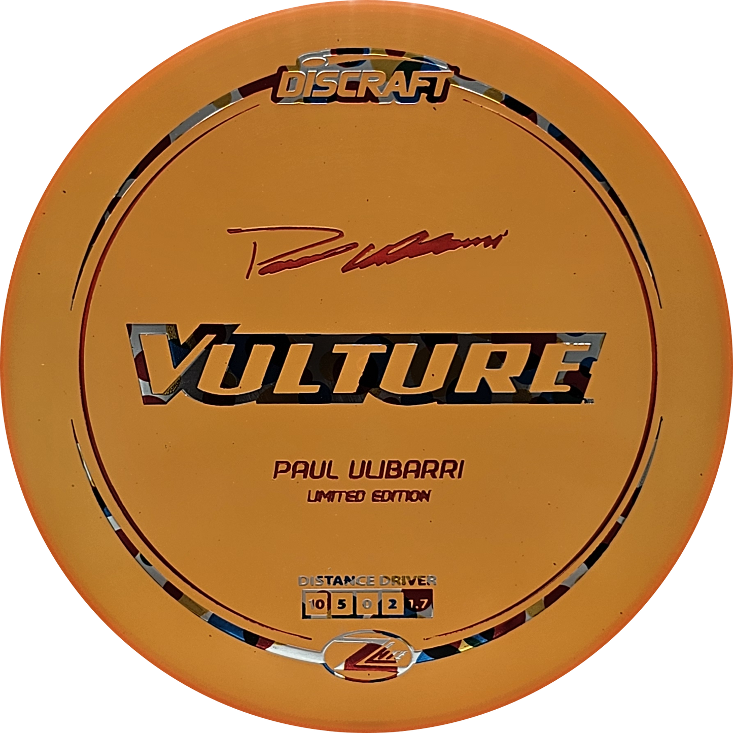 Discraft Z Lite Vulture - Paul Ulibari Limited Edition - KJ Disc