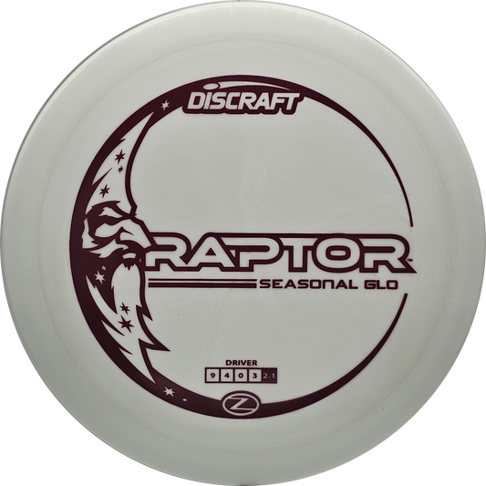 Discraft Z Glo Raptor - KJ Disc