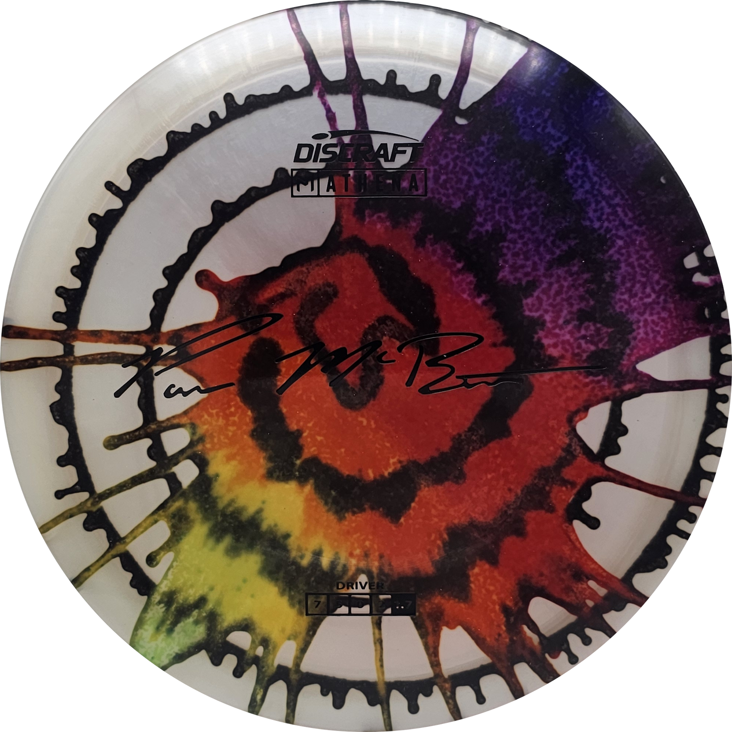 Discraft Fly Dye Z Athena - Paul McBeth - KJ Disc