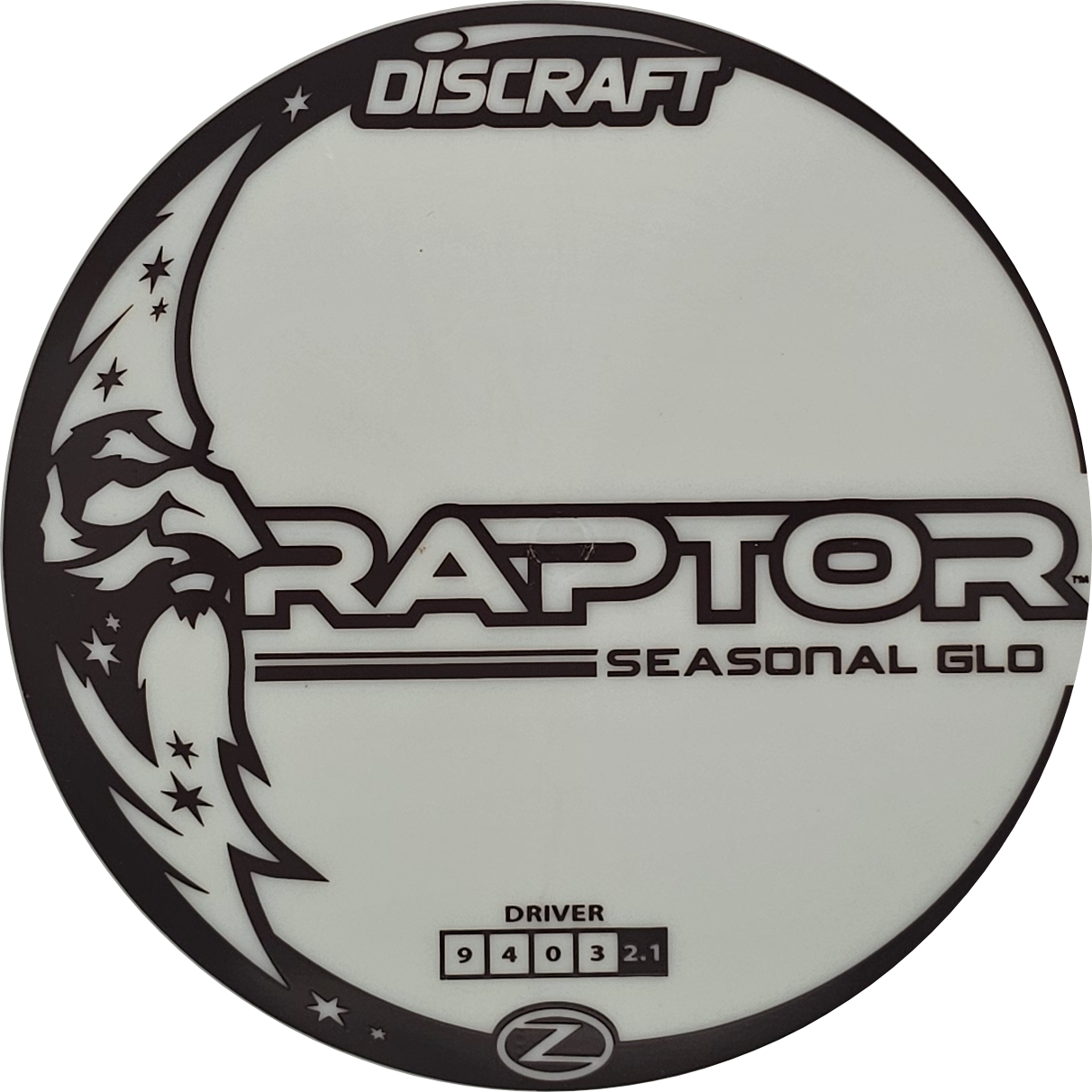 Discraft Z Glo Raptor