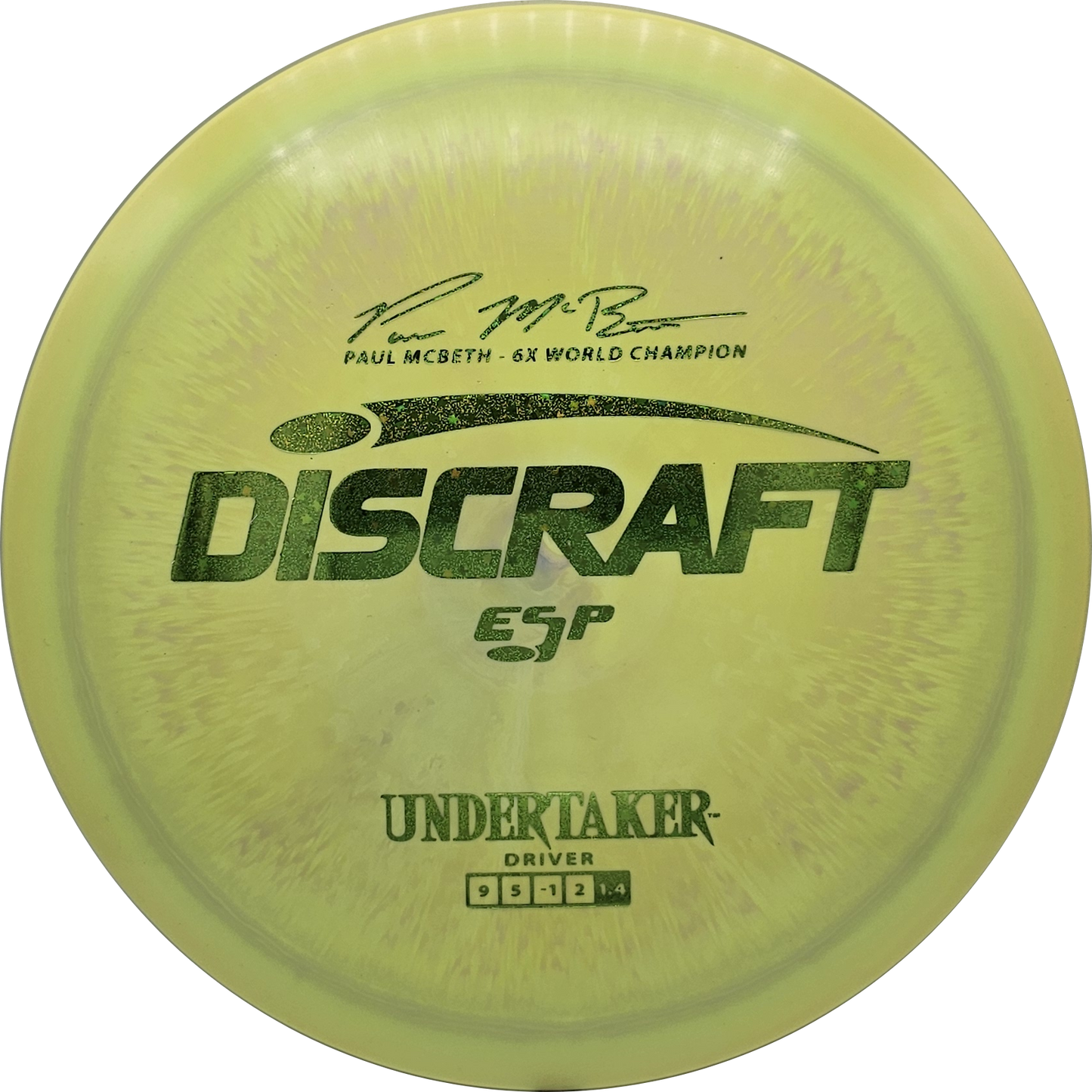Discraft ESP Undertaker - Paul McBeth 6X Signature Series