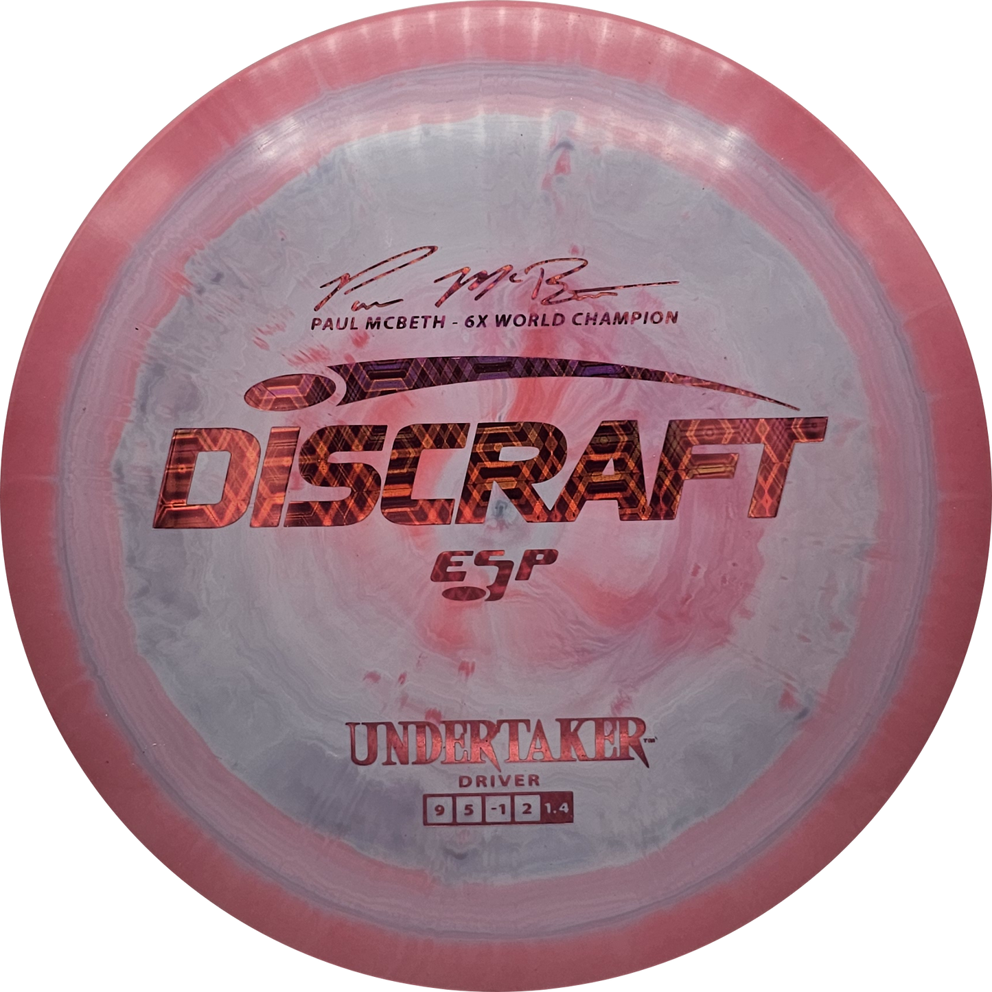 Discraft ESP Undertaker - Paul McBeth 6X Signature Series