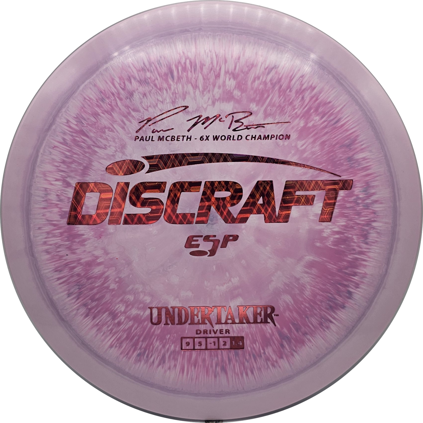 Discraft ESP Undertaker - Paul McBeth 6X Signature Series
