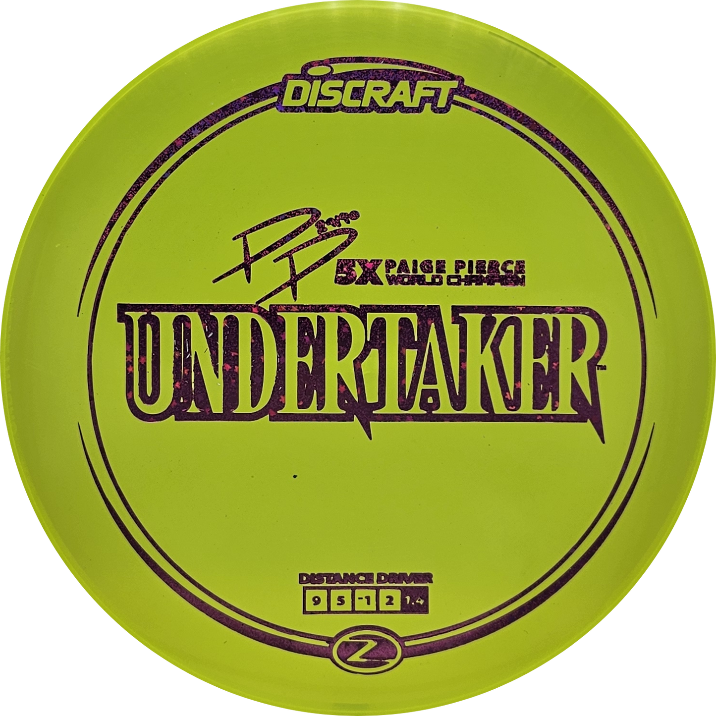 Discraft Z Undertaker - Paige Pierce - KJ Disc