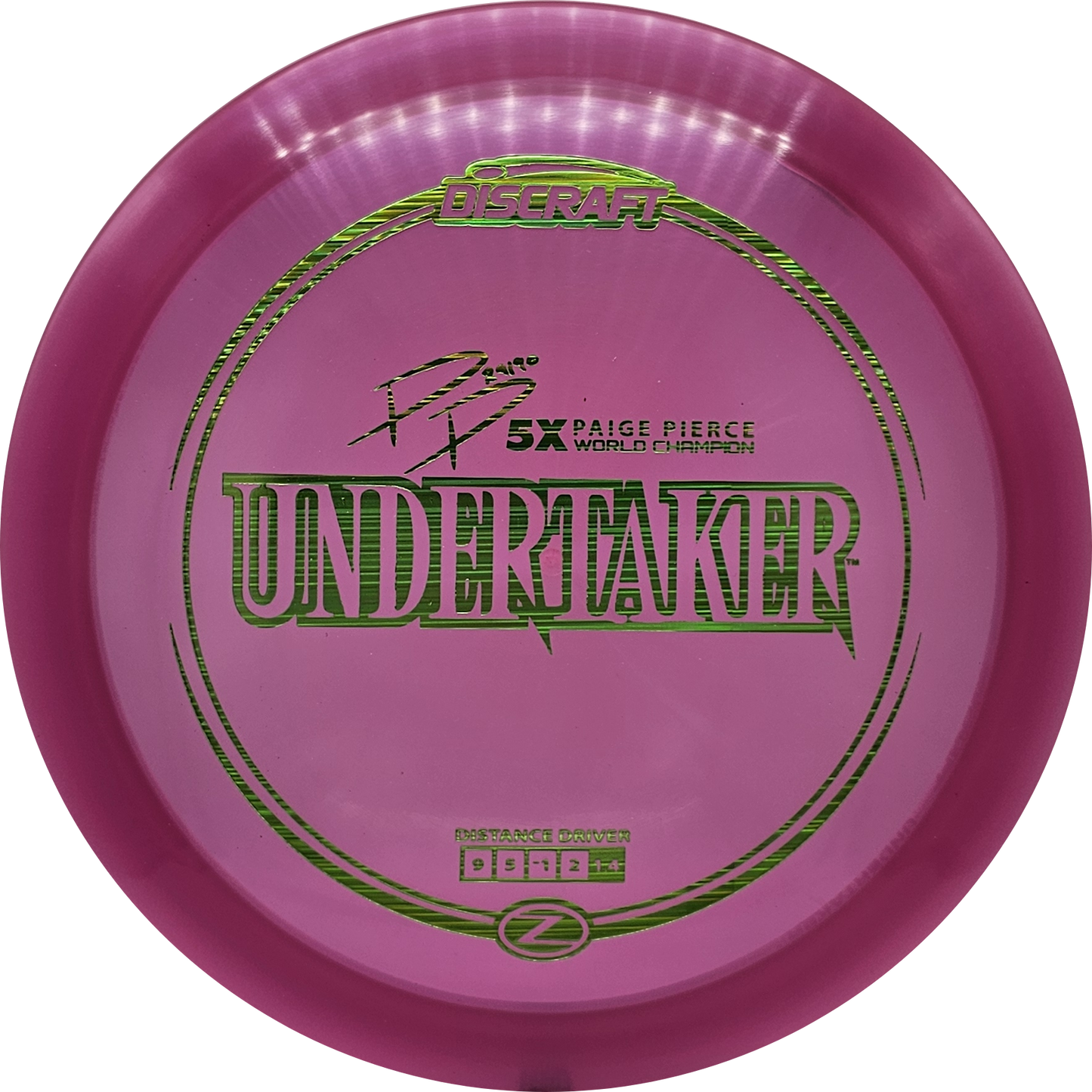 Discraft Z Undertaker - Paige Pierce - KJ Disc