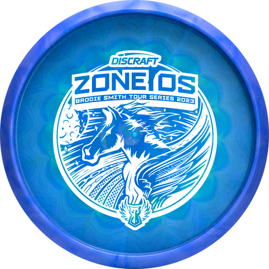 Discraft Bottom Stamp Zone OS - Brodie Smith Tour Series 2023 - KJ Disc