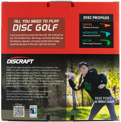 Discraft Beginnner Disc Golf Set - KJ Disc
