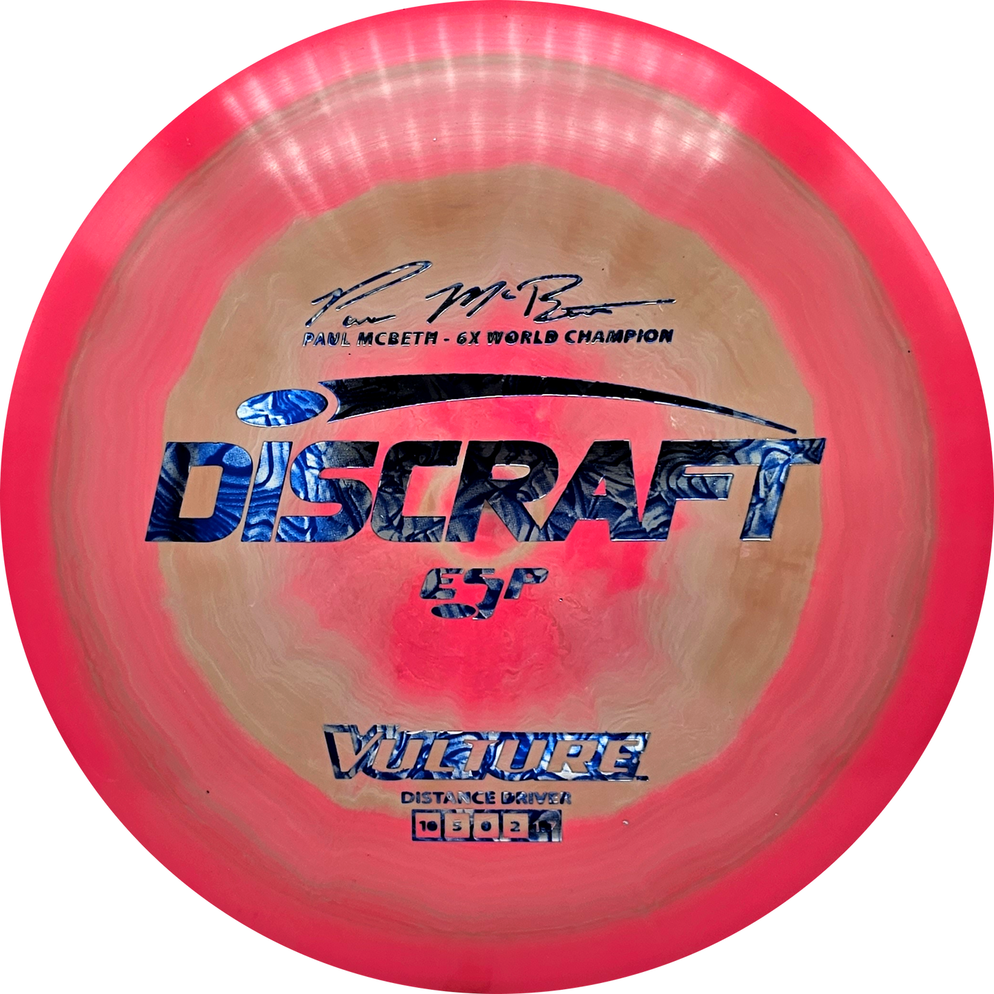 Discraft ESP Vulture - Paul McBeth 6X Signature Series - KJ Disc