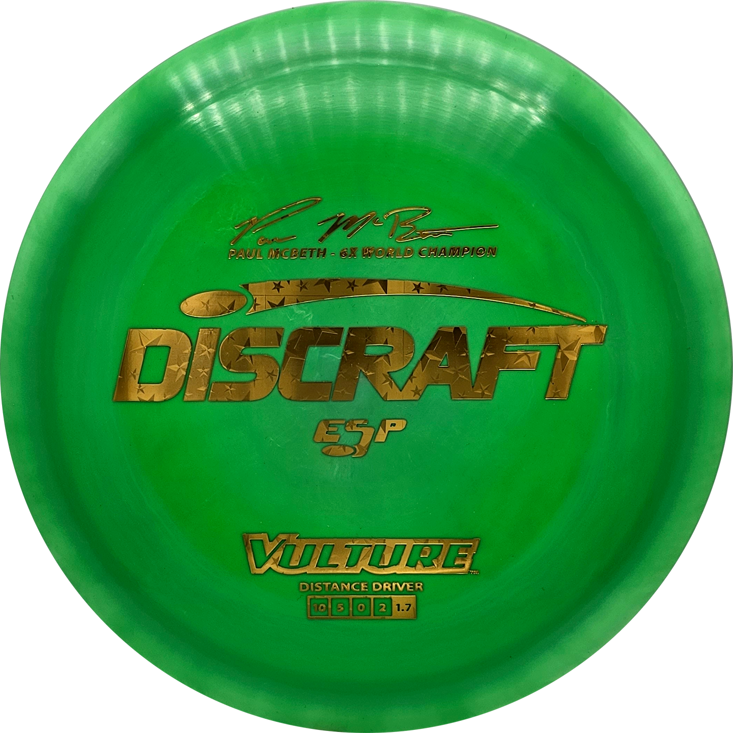 Discraft ESP Vulture - Paul McBeth 6X Signature Series - KJ Disc