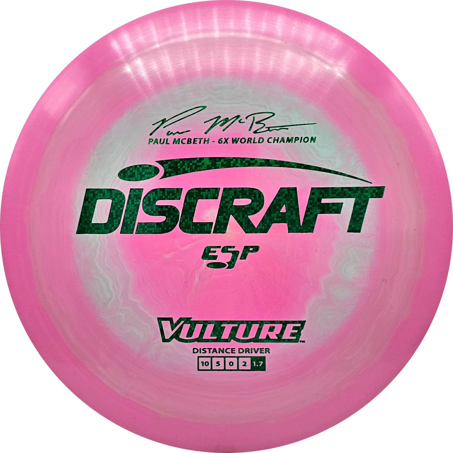 Discraft ESP Vulture - Paul McBeth 6X Signature Series - KJ Disc