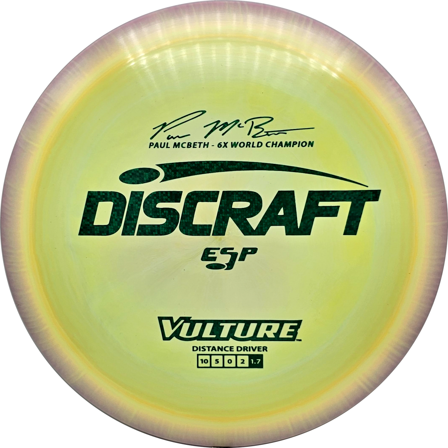 Discraft ESP Vulture - Paul McBeth 6X Signature Series - KJ Disc