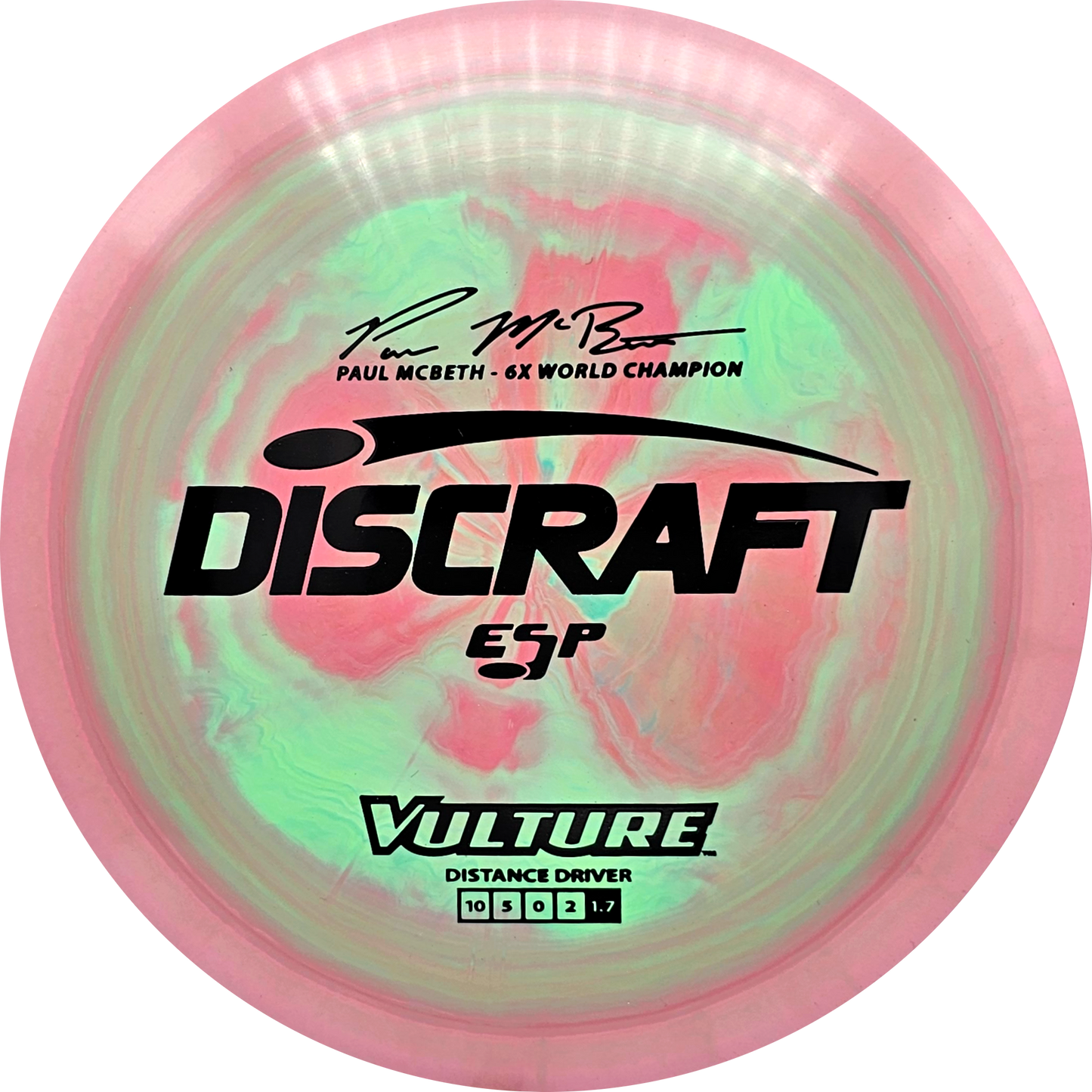 Discraft ESP Vulture - Paul McBeth 6X Signature Series - KJ Disc
