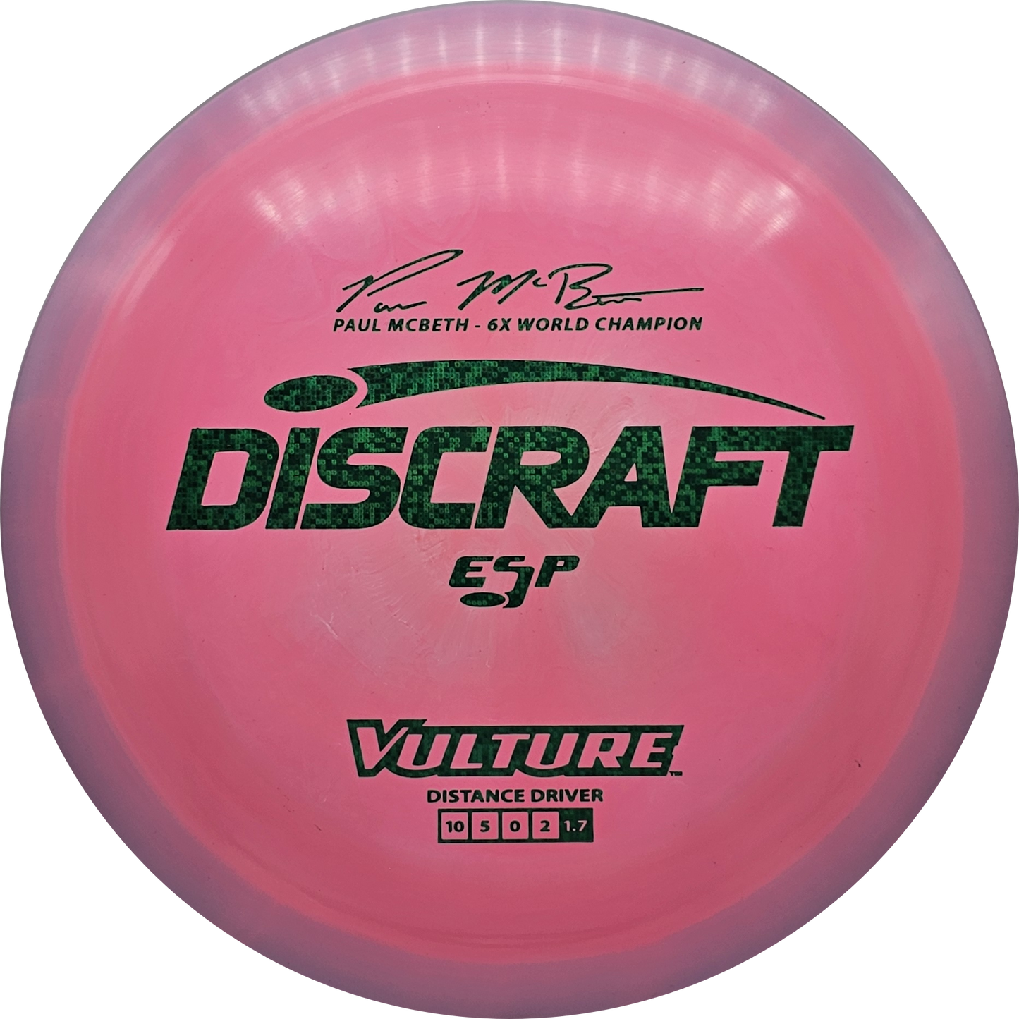 Discraft ESP Vulture - Paul McBeth 6X Signature Series - KJ Disc