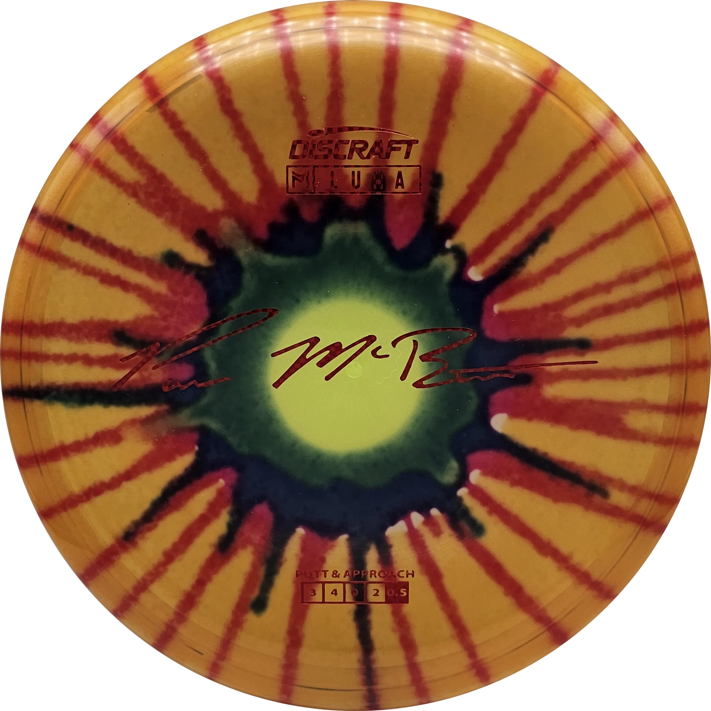Discraft Fly Dye Z Luna - Paul McBeth - KJ Disc