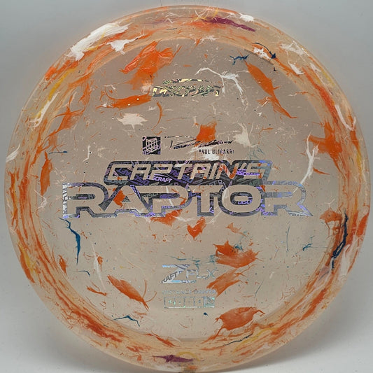 Discraft Jawbreaker Z FLX Captain's Raptor - Paul Ulibarri - KJ Disc